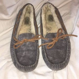 Grey UGG Moccasins